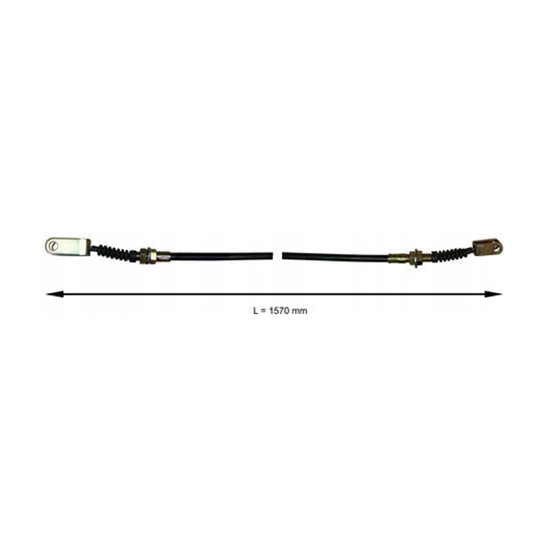 Brake cable forklift Toyota 7 35 50 right
