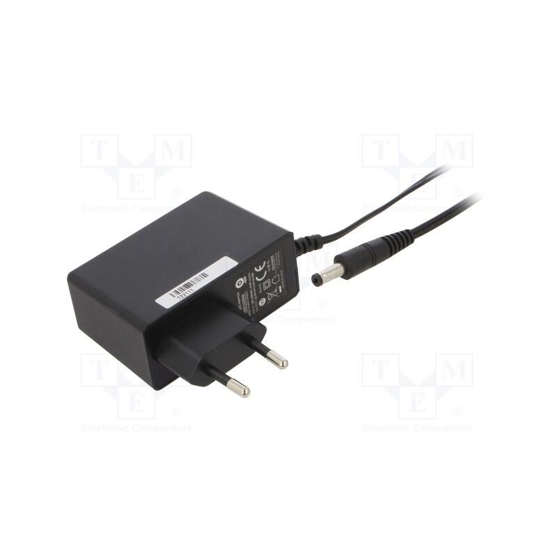 1 pcs x POS - POSC12200A-1748 - Power supply: switched-mode, plug, 12VDC, 2A, 24W, Plug: EU, 86.2%
