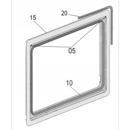 Dometic Seitz S4 window seal between wall frame