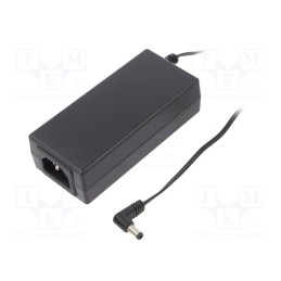 1 pcs x CELLEVIA POWER - CLD-6524-L-T3-ER - Power supply: switched-mode, 24VDC, 2.7A, Out: 5,5/2,1, 65W, 0÷40°C