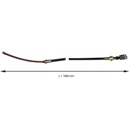 Brake cable forklift Toyota 7 20 25 right