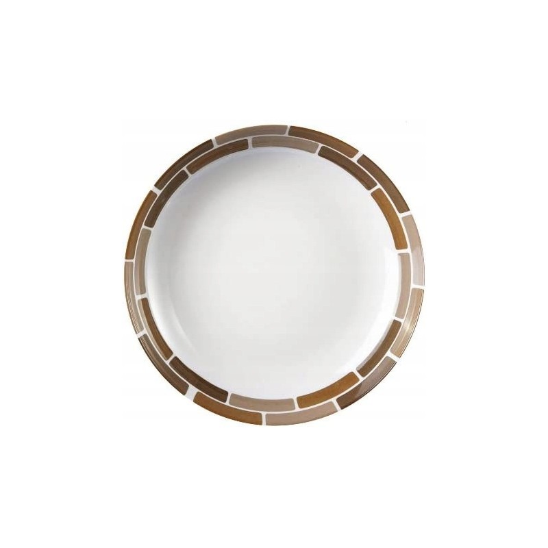 Dessert plate small Brunner chocolate 21 cm