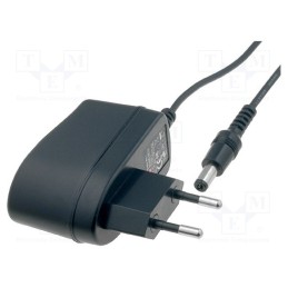 1 pcs x MEAN WELL - GS06E-1P1J - Power supply: switched-mode, plug, 5VDC, 1A, 5W, Plug: EU, 68%, GS06E