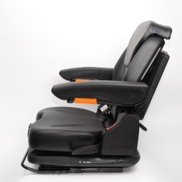 Suspension seat for a Linde forklift