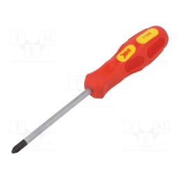 1 pcs x BM GROUP - BM1169 - Screwdriver, Pozidriv®, for impact, PZ2, Blade length: 100mm