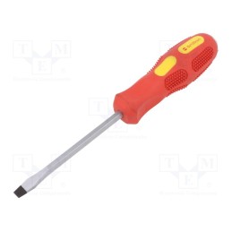 1 pcs x BM GROUP - BM1162 - Screwdriver, slot, for impact, SL 6, Blade length: 100mm