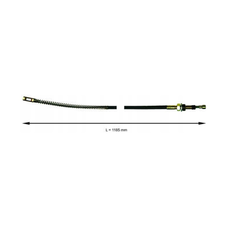 Brake cable forklift Toyota 5 28 30 left
