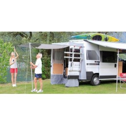 Rear door installation for Ducato camper and Fiamma tent