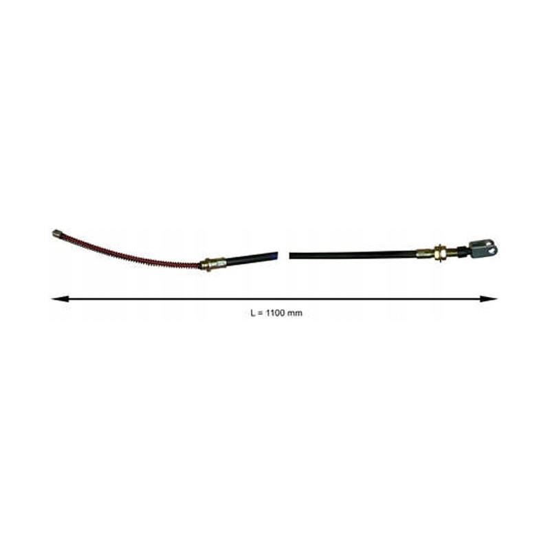 Brake cable forklift Toyota 8 10 18 left