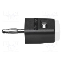 1 pcs x SCHu00dcTZINGER - SDK 502 / WS - Laboratory clamp, white, 70VDC, 16A, screw, nickel, polyamide