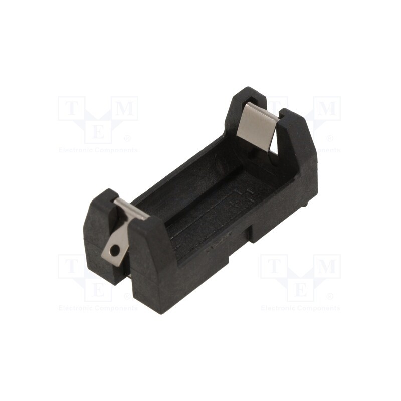 1 pcs x KEYSTONE - 1117 - Holder, 1/2AA,1/2R6, Batt.no: 1, soldered