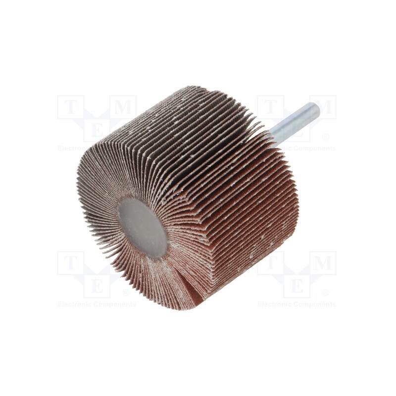 1 pcs x PG PROFESSIONAL - RG.097 - Wheel, Granularity: 120, Mounting: rod 6mm, with lever, Ø60x40mm