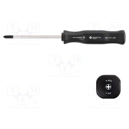 1 pcs x BERNSTEIN - 4-652 - Screwdriver, Phillips, PH1, Blade length: 80mm, Overall len: 170mm