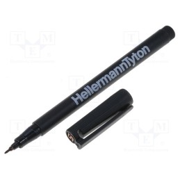 1 pcs x HELLERMANNTYTON - 500-50820 - Pen, black, Resistance to: UV rays,water