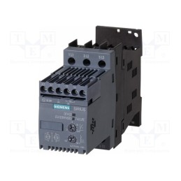 1 pcs x SIEMENS - 3RW3018-1BB04 - Module: soft-start, Usup: 200÷480VAC, Series: S00, 7.5kW, 17.6A