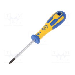1 pcs x C.K - T49113-1 - Screwdriver, Pozidriv®, PZ1, Dextro, Blade length: 80mm