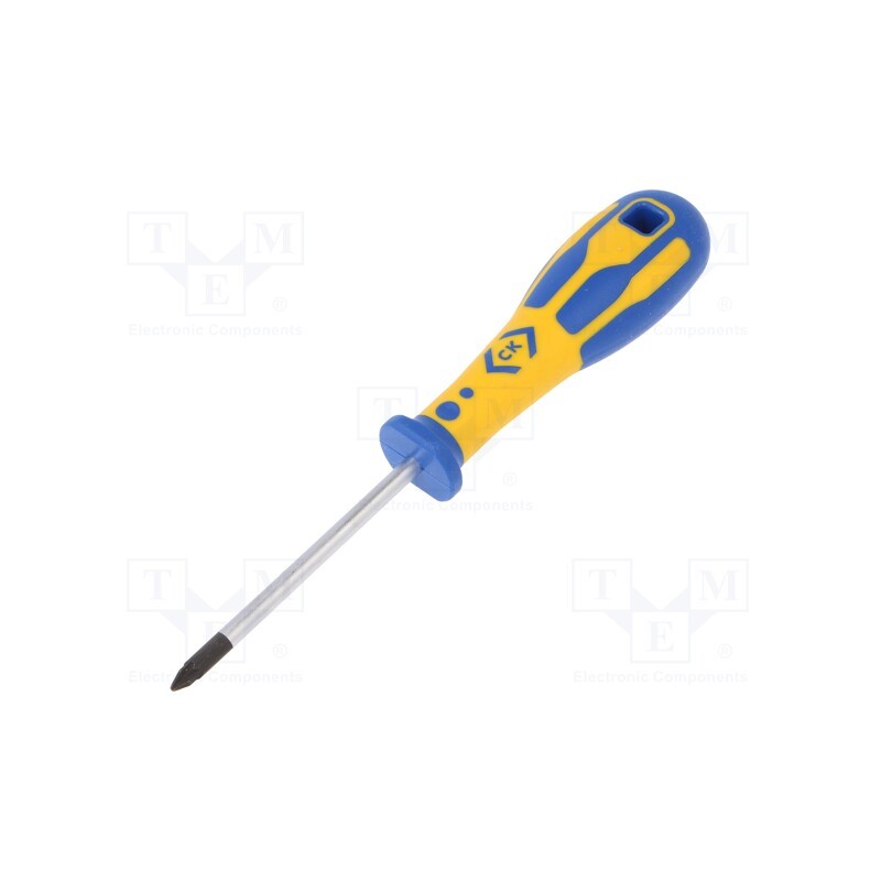 1 pcs x C.K - T49113-1 - Screwdriver, Pozidriv®, PZ1, Dextro, Blade length: 80mm