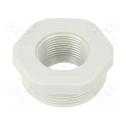 1 pcs x OBO BETTERMANN - 107 R PG29-16 PA - Reduction of threads for glands, Int.thread: PG16, polyamide