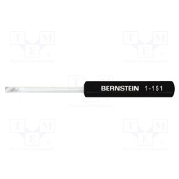 1 pcs x BERNSTEIN - 1-151 - Trimmer, Blade length: 40mm, Overall len: 85mm, Size: 3,0x0,5mm