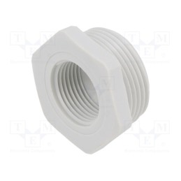 1 pcs x OBO BETTERMANN - 107 R PG21-11 PA - Reduction of threads for glands, Int.thread: PG11, polyamide