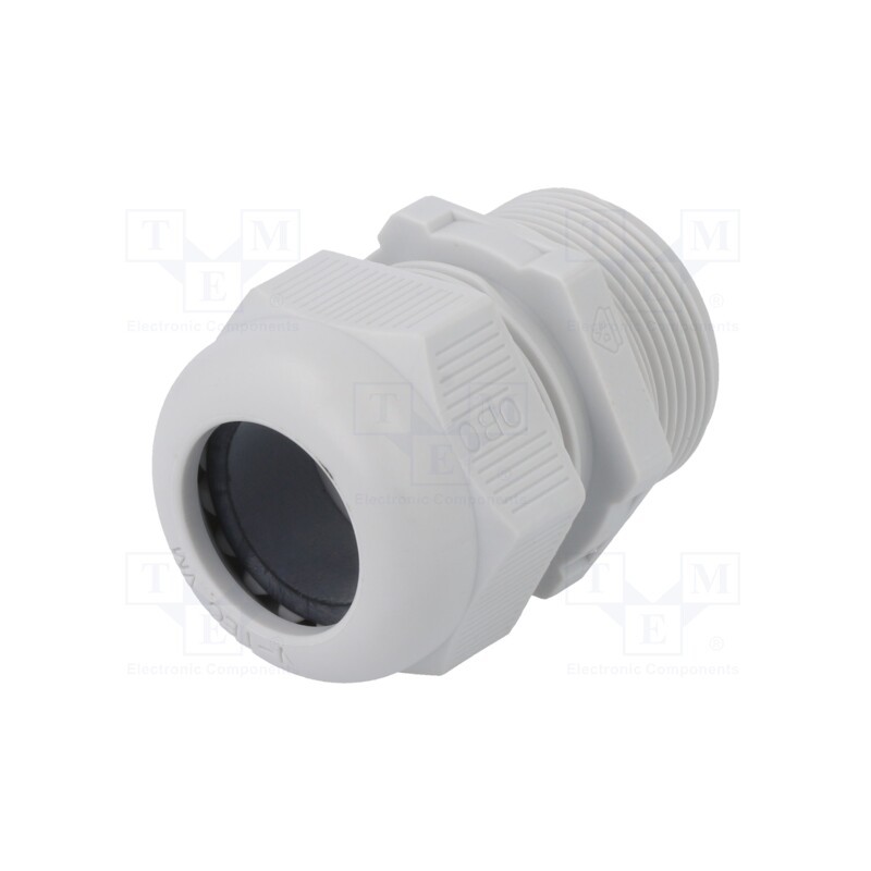 1 pcs x OBO BETTERMANN - V-TEC VM L32 LGR - Cable gland, with long thread, M32, 1.5, IP68, polyamide