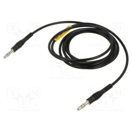 1 pcs x STu00c4UBLI - 64.9289-20021 - Test lead, 60VDC, 30VAC, 15A, banana plug 4mm,both sides, Len: 2m