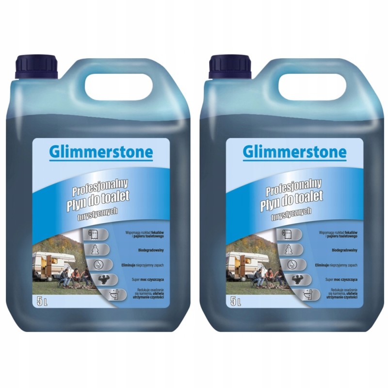 Fluid for tourist toilets, concentrate 10l 2x5l