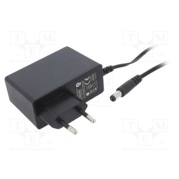 1 pcs x POS - POSC24100A - Power supply: switched-mode, plug, 24VDC, 1A, 24W, Plug: EU, 86.09%