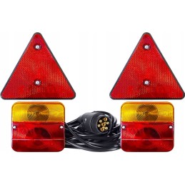 Rear lamps for a 7-pin trailer tow truck