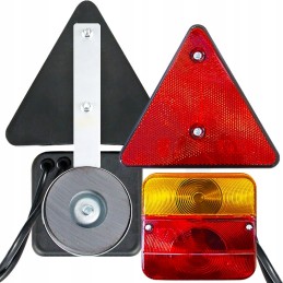 Rear lamps for a 7-pin trailer tow truck