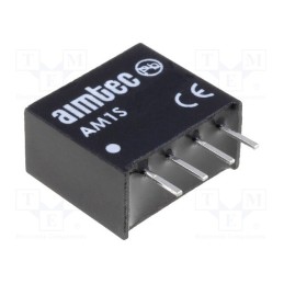 1 pcs x AIMTEC - AM1S-0505SH30Z - Converter: DC/DC, 1W, Uin: 4.5÷5.5V, Uout: 5VDC, Iout: 200mA, SIP4