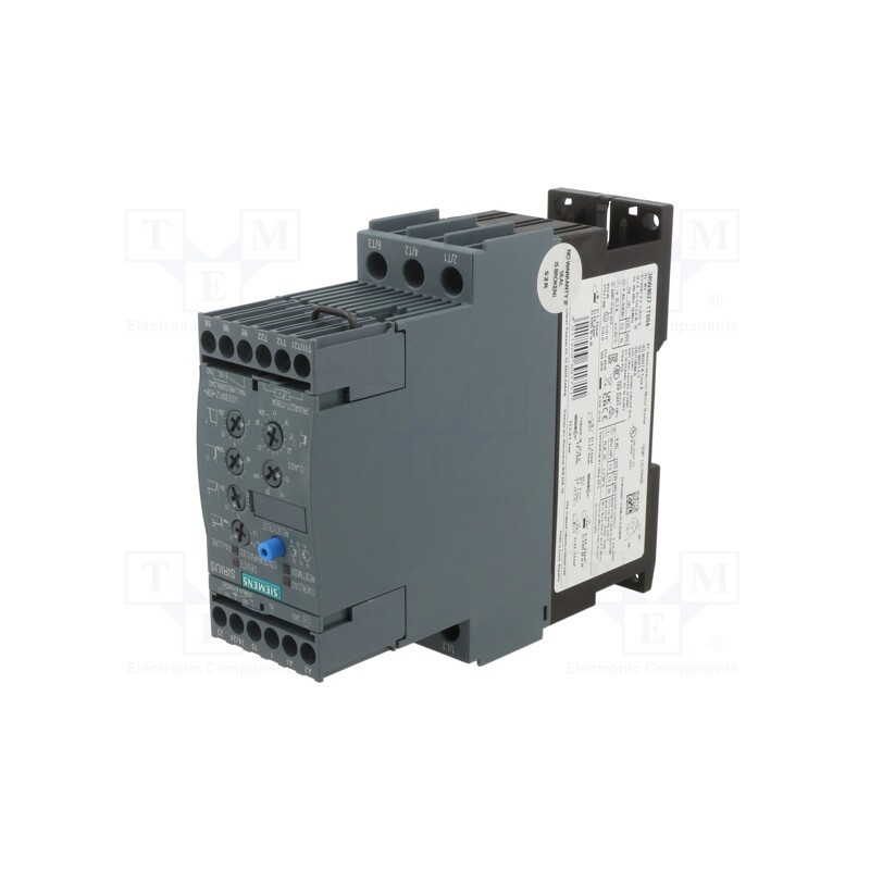1 pcs x SIEMENS - 3RW4027-1TB04 - Module: soft-start, Usup: 200÷480VAC, Series: S0, 15kW, 0÷20/0÷20s