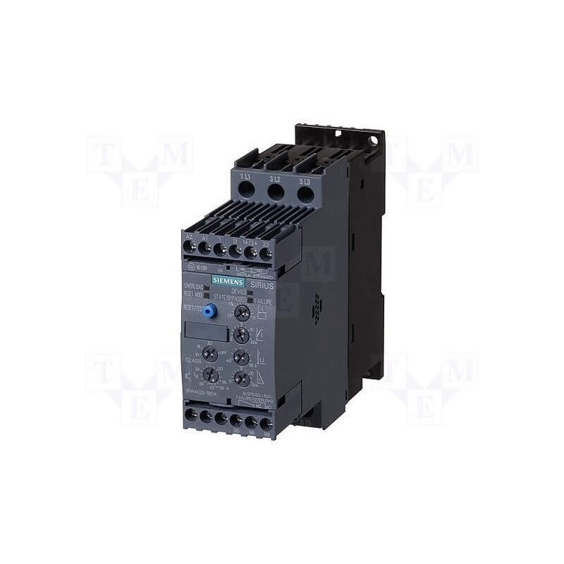 1 pcs x SIEMENS - 3RW4028-1BB14 - Module: soft-start, Usup: 200÷480VAC, Series: S0, 18.5kW, 38A