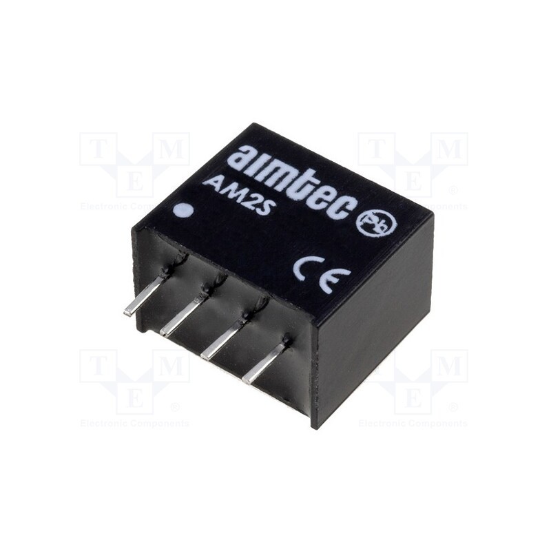 1 pcs x AIMTEC - AM2S-2405SH30Z - Converter: DC/DC, 2W, Uin: 21.6÷26.4V, Uout: 5VDC, Iout: 400mA, SIP4