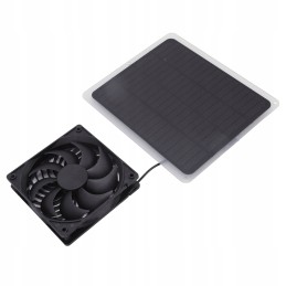 Fan set for solar panels