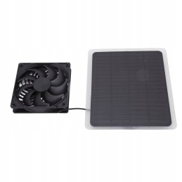 Fan set for solar panels