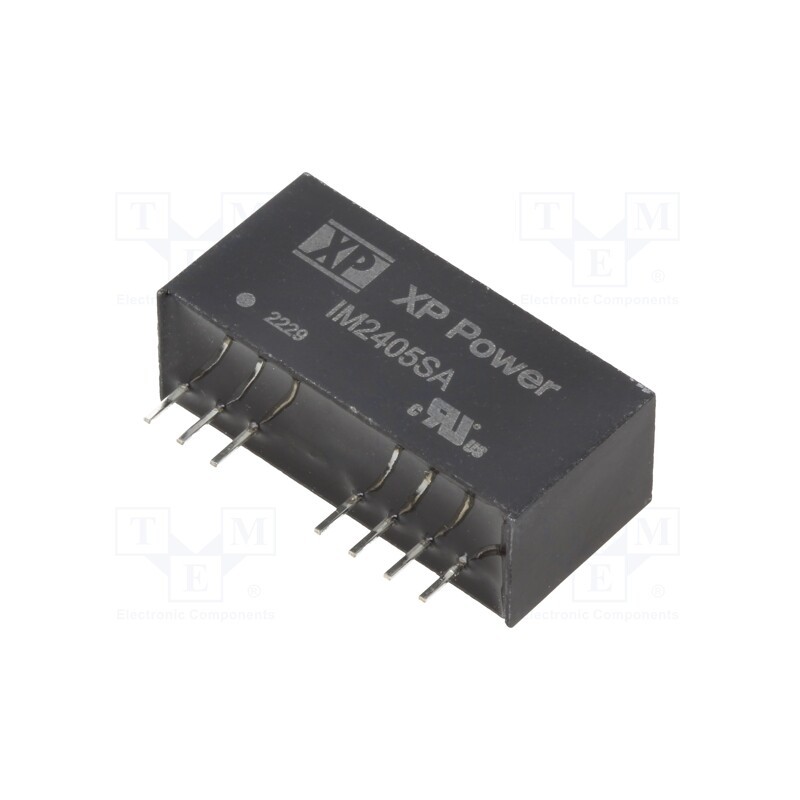 1 pcs x XP POWER - IM2405SA - Converter: DC/DC, 2W, Uin: 9÷36V, Uout: 5VDC, Iout: 400mA, SIP, 250kHz