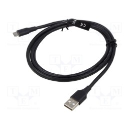 1 pcs x VENTION - CTIBG - Cable, USB 2.0, USB A plug,USB B micro plug, nickel plated, 1.5m