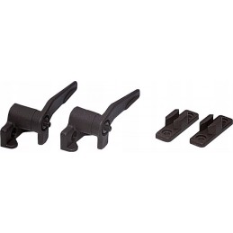 Polyplastic camper trailer window handle lock