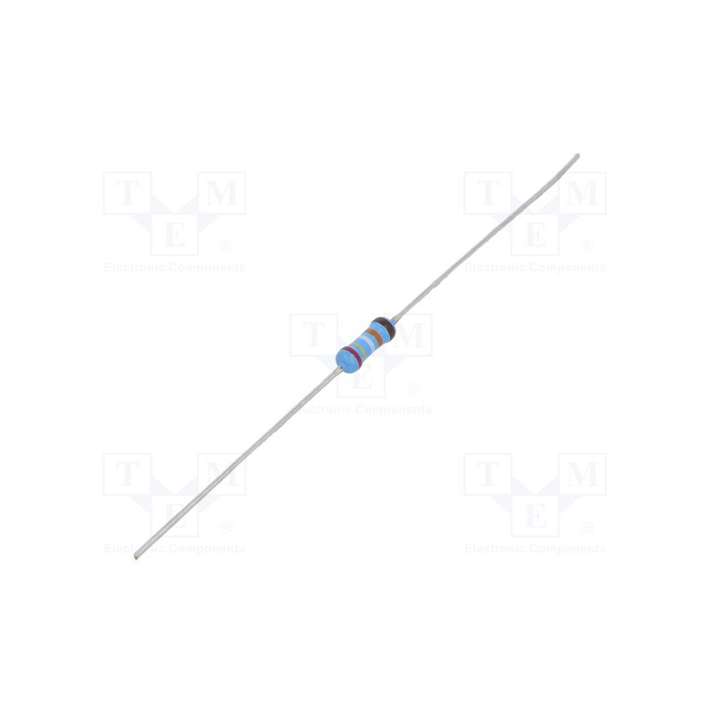 10 pcs x VISHAY - MRS25000C2493FCT00 - Resistor: thin film, THT, 249kΩ, 600mW, ±1%, Ø2.5x6.5mm, 50ppm/°C