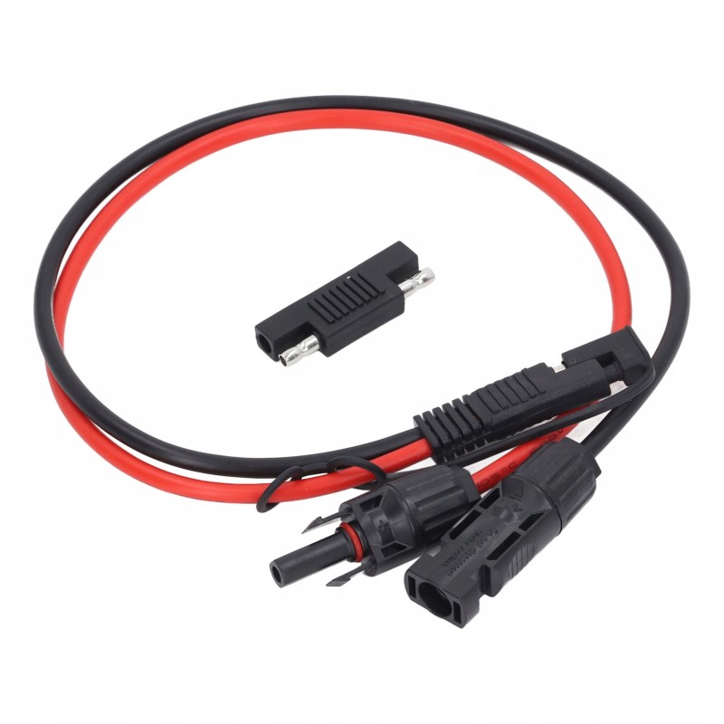 Solar panel to SAE PV connector adapter cable
