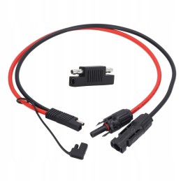 Solar panel to SAE PV connector adapter cable