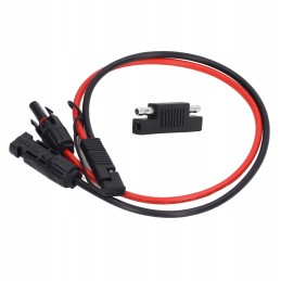 Solar panel to SAE PV connector adapter cable