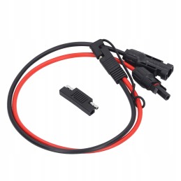 Solar panel to SAE PV connector adapter cable
