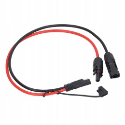 Solar panel to SAE PV connector adapter cable