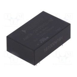 1 pcs x AIMTEC - AM6TW-2412SH30-NZ - Converter: DC/DC, 6W, Uin: 9÷36V, Uout: 12VDC, Iout: 500mA, DIP24