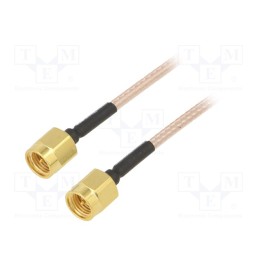 1 pcs x MUELLER ELECTRIC - BU-4150029036 - Cable, 50Ω, 0.91m, SMA plug,both sides, shielded, -65÷150°C, 36'