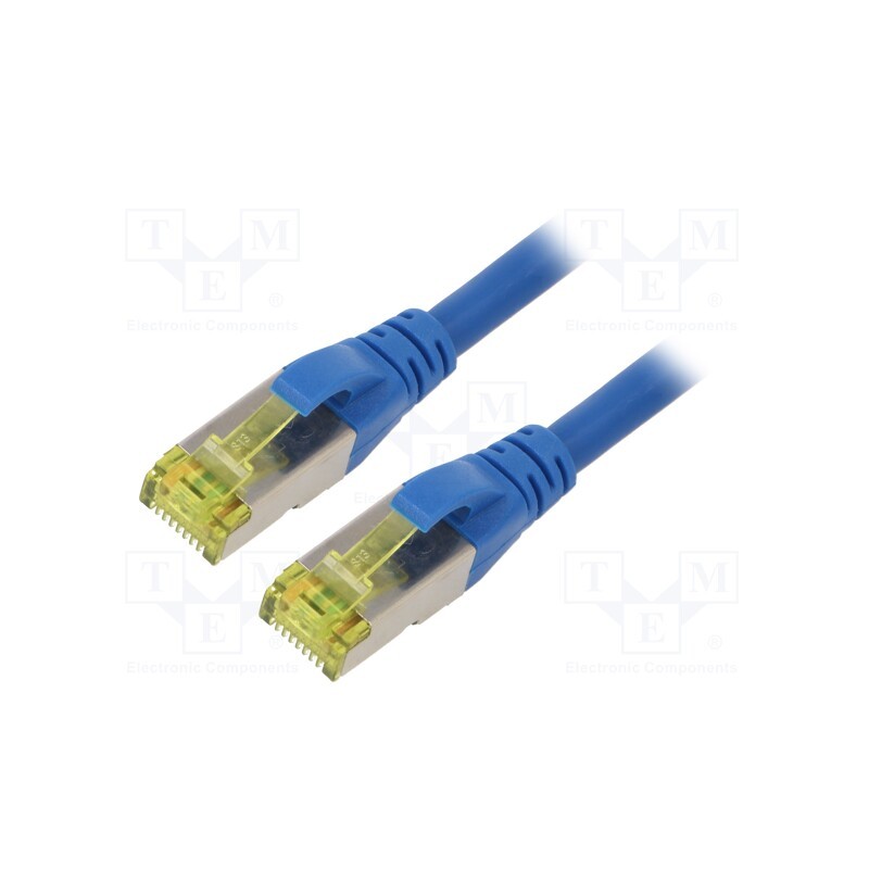 1 pcs x DIGITUS - DK-1644-A-030/B - Patch cord, S/FTP, 6a, stranded, Cu, LSZH, blue, 3m, 26AWG