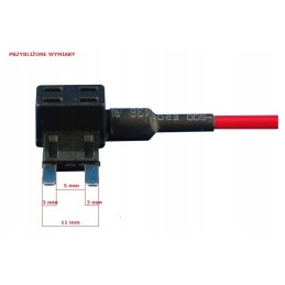 Mini ATS adapter socket connector 11 mm fuse