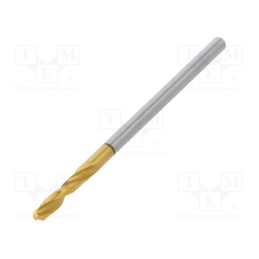 1 pcs x ALPEN-MAYKESTAG - 90700200100 - Drill bit, for metal, Ø: 2mm, L: 38mm, Working part len: 12mm